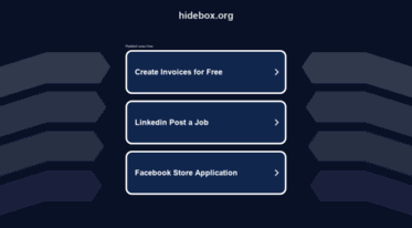 hidebox.org