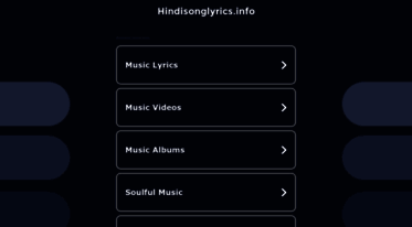 hindisonglyrics.info