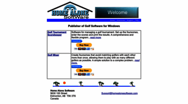 homealonesoftware.com