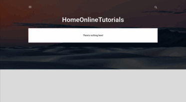 homeonlinetutorials.blogspot.com