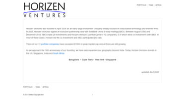 horizenventures.com