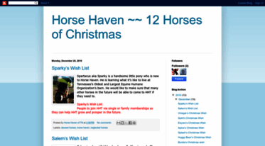horsehaven12horsesofchristmas.blogspot.com