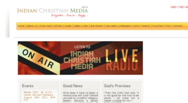 indianchristianmedia.org