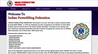 indianpowerliftingfederation.com
