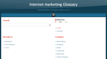 internetmarketingglossary.com