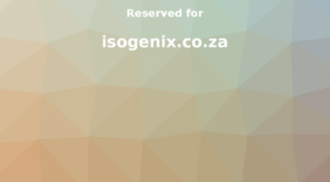 isogenix.co.za