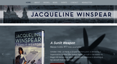 jacquelinewinspear.com