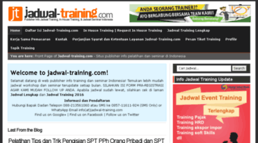 jadwal-training.com