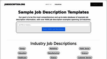 jobdescription.org