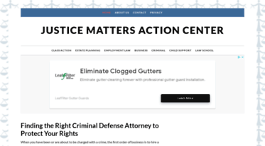 justicemattersactioncenter.org