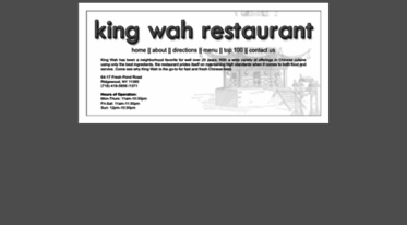kingwahrestaurant.com