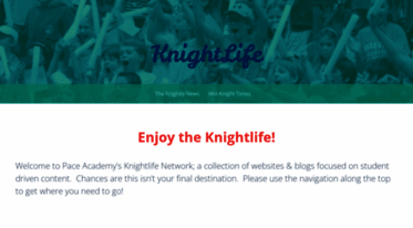 knightlife.paceacademy.org