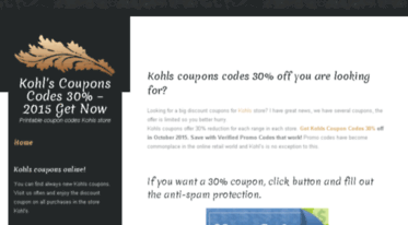 kohls.coupononlinecode.com