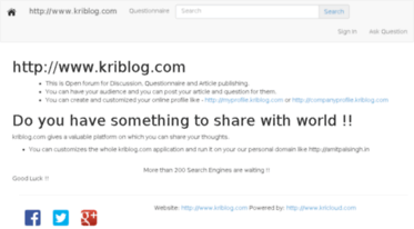 kriblog.com