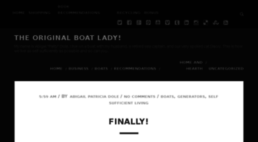ladylivingonaboat.com