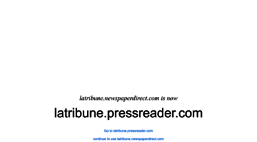 latribune.newspaperdirect.com