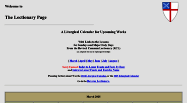 lectionarypage.net