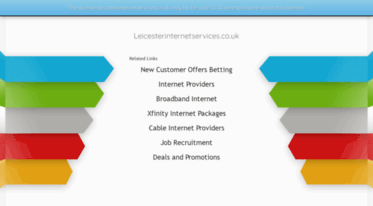 leicesterinternetservices.co.uk