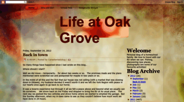 lifeatoakgrove.blogspot.com