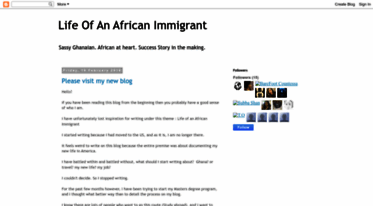 lifeofanafricanimmigrant.blogspot.com