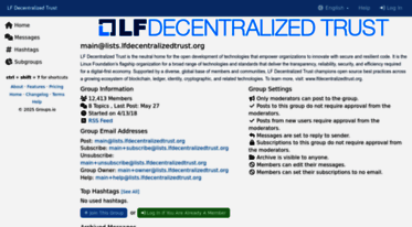 lists.hyperledger.org