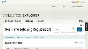 lobbying.influenceexplorer.com