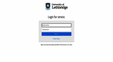 login.uleth.ca