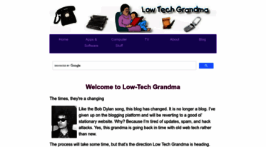 lowtechgrandma.com