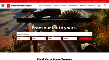 lutherbrookdaletoyota.calls.net