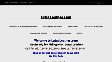lutzsleather.com