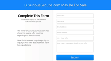 luxuriousgroups.com