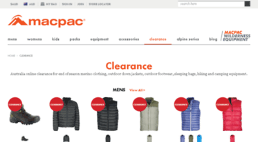 macpac-outlet.com.au