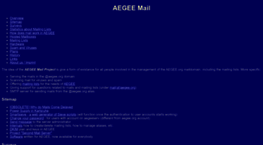 mail.aegee.org