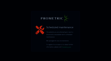 maint.prometric.com