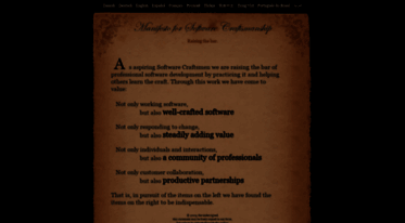manifesto.softwarecraftsmanship.org