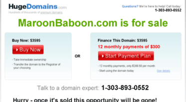 maroonbaboon.com