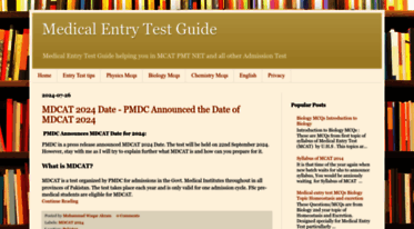 medicalentrytest.com