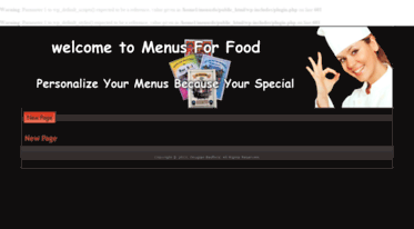 menus-for-food.com
