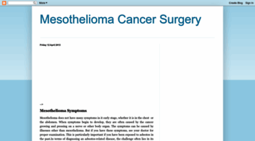 mesothelioma-cancer-surgery.blogspot.com