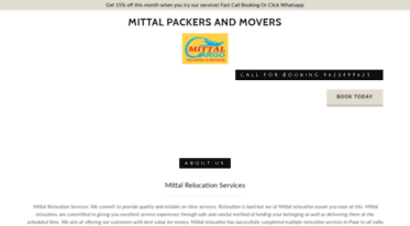 mittalcargopackersmovers.com