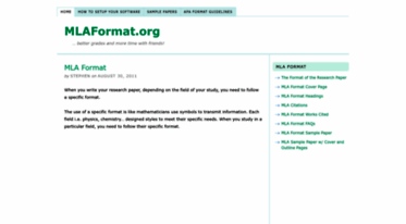 mlaformat.org