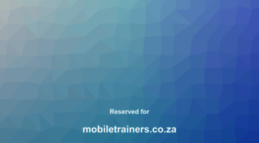 mobiletrainers.co.za