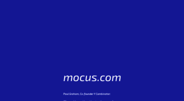 mocus.com