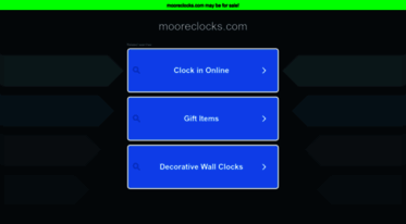 mooreclocks.com