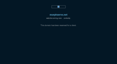 morphserve.net