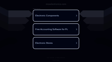 moxelectronics.com