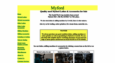 myford-lathes.com
