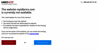 myidlyrics.com