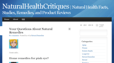 naturalhealthcritiques.com