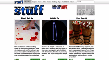 neverendingstuff.com